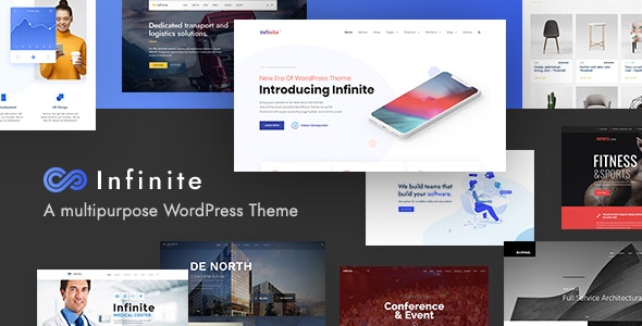 Infinite v4.0.9 – WordPress多用途主题插图
