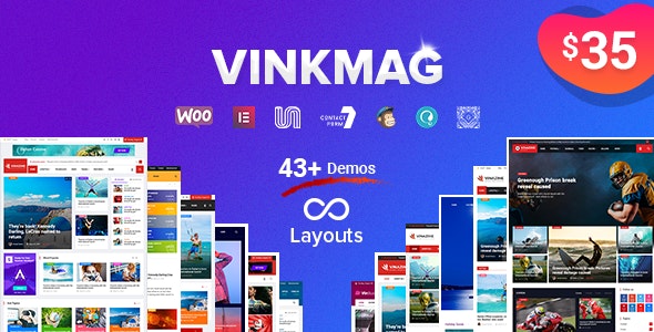 Vinkmag v4.7 – WordPress新闻杂志主题插图