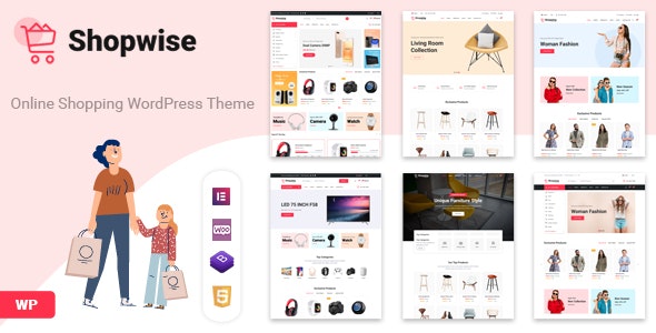 Shopwise v1.39.6（已汉化） – WordPress电商主题插图