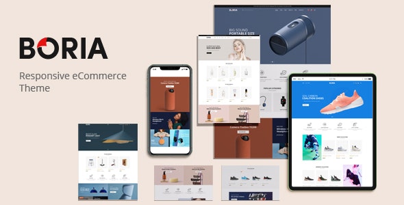 Boria v1.0.1 – WordPress电商主题插图