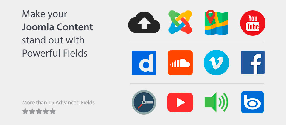 Advanced Custom Fields PRO v1.0.1破解版 – Joomla高级自定义字段插件插图