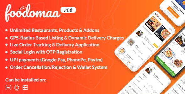 Foodomaa v3.5.0破解版 – 多餐厅点餐，餐厅管理源码插图