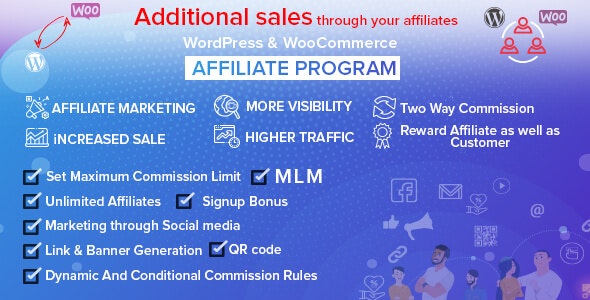 WooCommerce Affiliate Program v8.4.0 – WordPress联盟营销插件插图