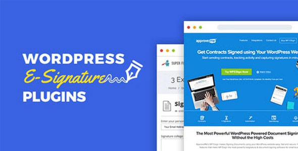 WP E-Signature v1.9.1破解版（已汉化） – WordPress电子签名自动化插件插图