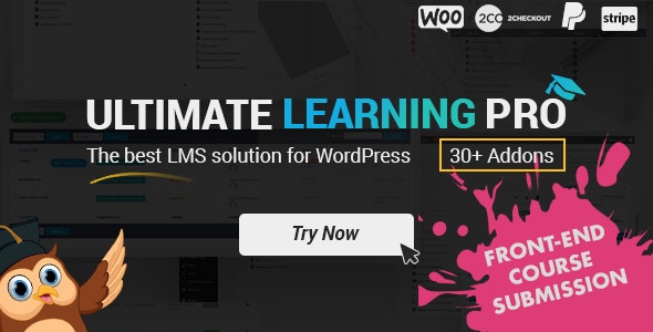 Ultimate Learning Pro v3.9.1 破解版（已汉化）– WordPress LMS插件