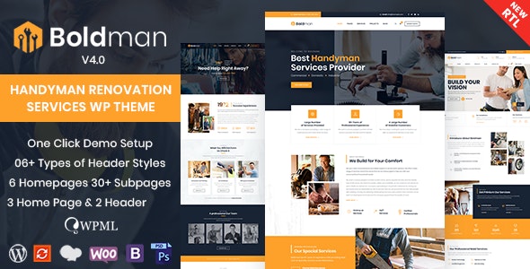 Boldman v7.2 – WordPress商业服务主题插图