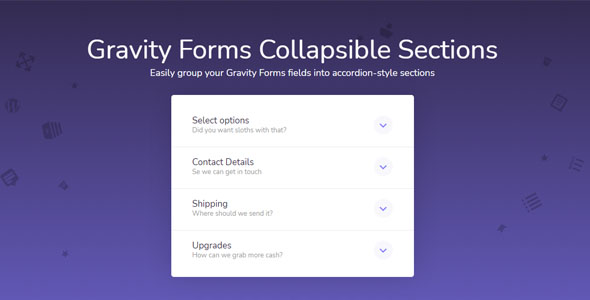 Gravity Forms Collapsible Sections v1.2.8插图