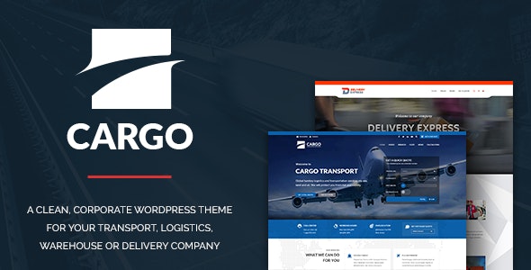 Cargo v1.3.3–WordPress货物运输主题插图