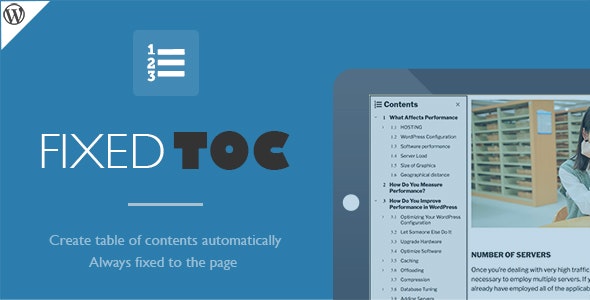 Fixed TOC v4.1.0（已汉化） – WordPress目录插件插图