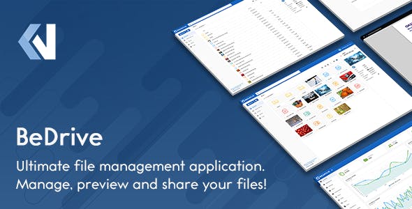 BeDrive v3.1.7破解版（已汉化） –PHP文件共享和云存储网盘源码插图