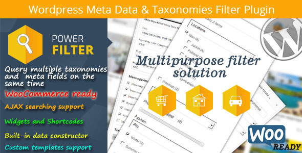 Wordpress Meta Data & Taxonomies Filter v2.3.1插图