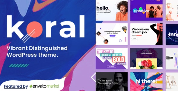 Koral v2.0 – WordPress美丽的现代主题插图