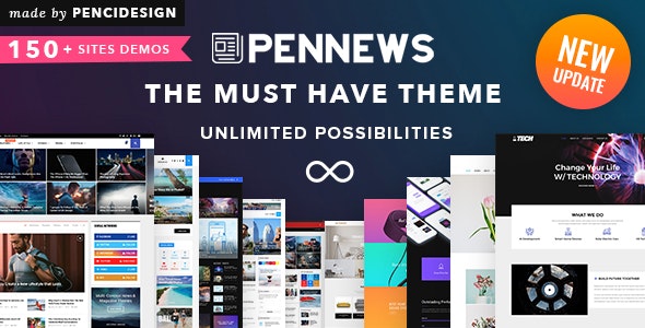 PenNews v6.7.2 – WordPress新闻/杂志/商业主题