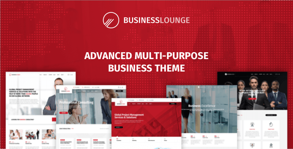Business Lounge v2.1 – WordPress金融主题