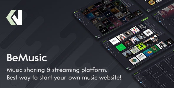 BeMusic v3.1.3(已汉化) – 音乐网站PHP源码