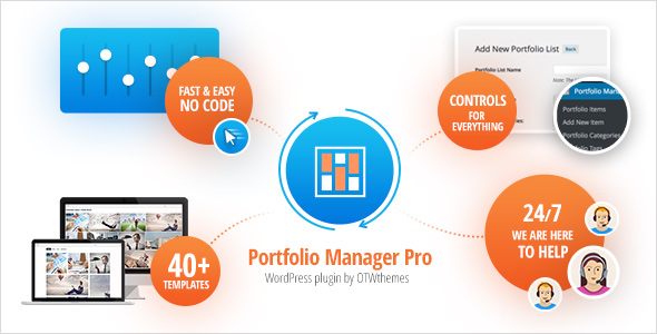 Portfolio Manager Pro v3.7(汉化75%) –响应式作品集和图库