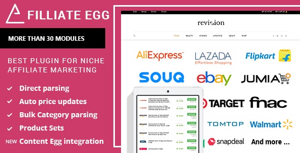 Affiliate Egg v10.9.21已激活版（已汉化） – WordPress利基联盟营销插件插图