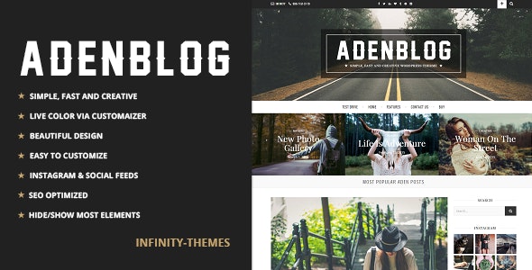Aden v3.1.7 – WordPress博客插图