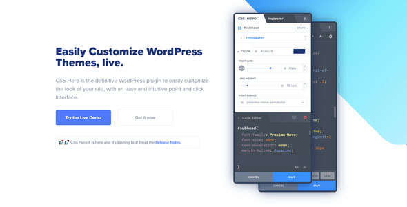 CSS Hero v5.1.0 破解版（Beta）– WordPress主题实时Visual CSS自定义编辑器插图