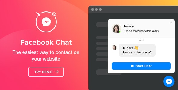 Facebook Chat v1.2.1破解版(已汉化) – WordPress Facebook聊天插件