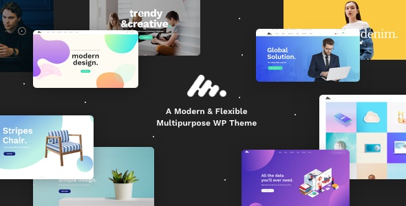 Moody v2.4.4 – WordPress 企业商务代理 主题插图