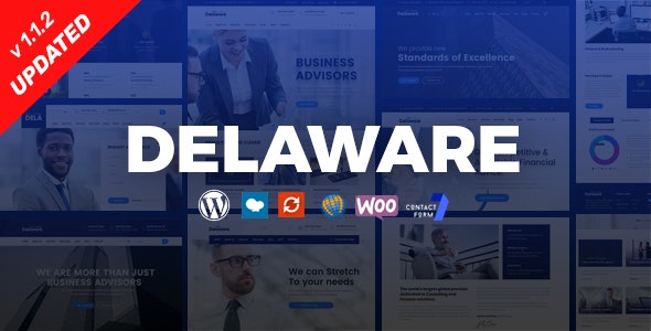 Delaware v1.3.6 – WordPress金融主题插图