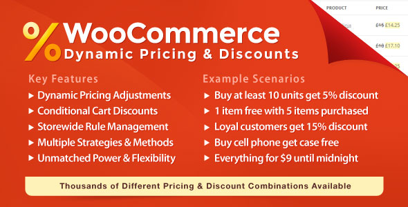WooCommerce Dynamic Pricing & Discounts v3.0.0 – WooCommerce 动态定价和折扣插件插图