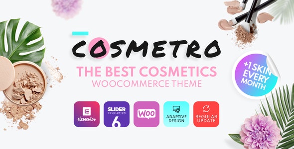 Cosmetro v4.0.6 – 化妆品商店 Elementor WooCommerce 主题插图