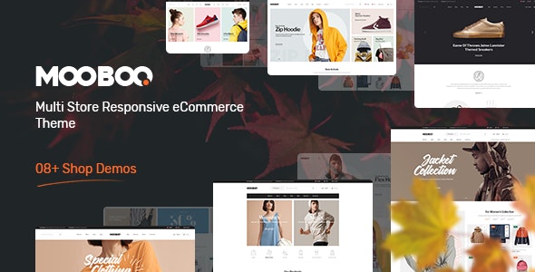 Mooboo v1.0.7 – WooCommerce WordPress 的时尚主题插图