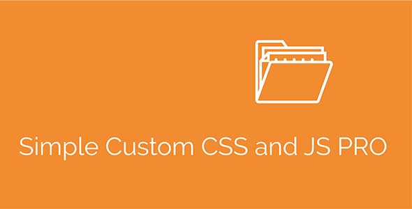 Simple Custom CSS and JS Pro v4.40.0 – 简单的自定义 CSS 和 JS插件插图