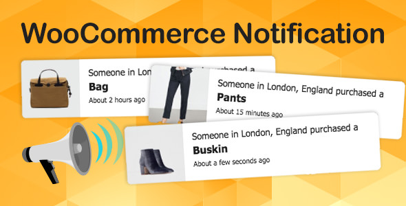 WooCommerce Notification v1.6.7(已汉化) – 促进您的销售