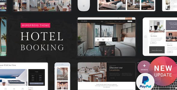 Hotel Booking v6.8.2 – WordPress旅游主题插图