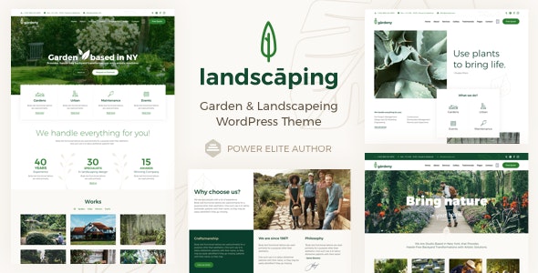 Landscaping v19.0 – WordPress园林绿化主题插图