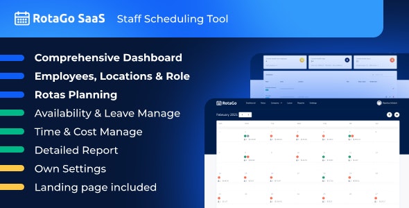RotaGo SaaS v8.1.0破解版 – 员工排班工具插图
