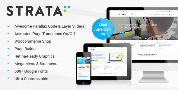 Strata v3.3 – 专业的多用途 WordPress 主题插图