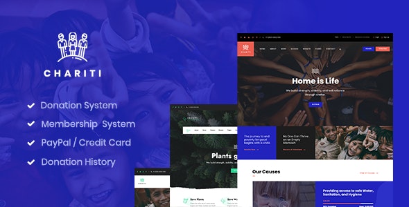 Chariti v1.2.9 – 慈善与捐赠 WordPress插图