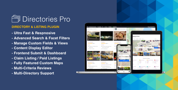 Directories Pro v1.14.0 - WordPress目录插件插图