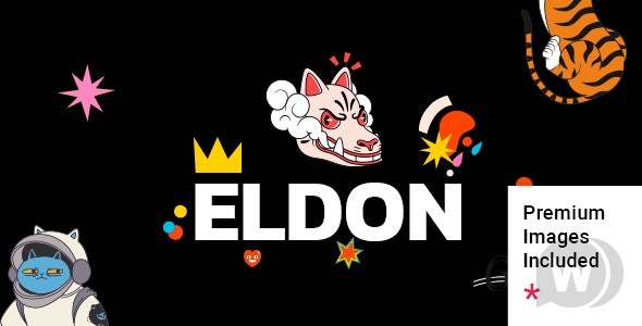 Eldon v1.0 开心版 – Artist Portfolio WordPress 主题插图