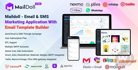 Maildoll v6.11.5（已汉化） – 电子邮件和短信营销源码插图