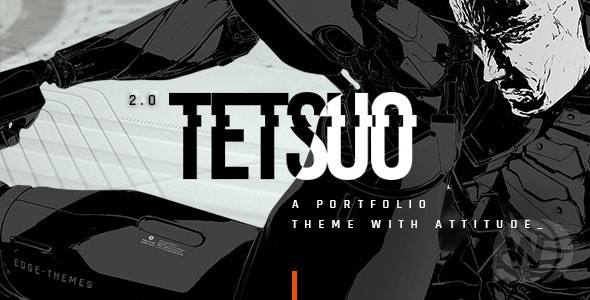 Tetsuo v1.5 – WP 创意产业组合和主题插图