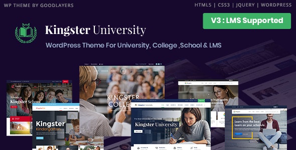 Kingster v3.2.3（已汉化85%） – 大学、学院和学校的 LMS 教育插图
