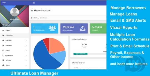 Ultimate Loan Manager v3.0破解版 – 在线贷款管理系统插图