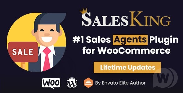 SalesKing v1.7.70（已汉化） – WooCommerce 的终极销售团队、代理和代表插件