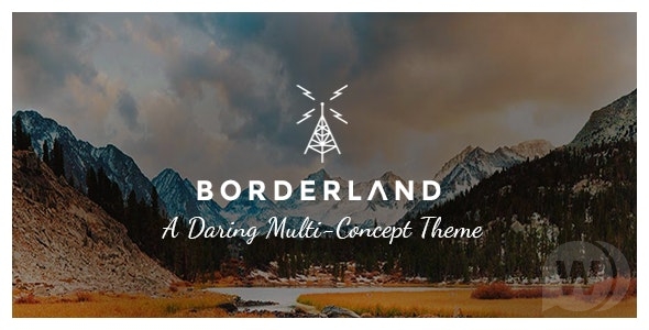 Borderland v2.4 – 多用途复古 WP 主题插图
