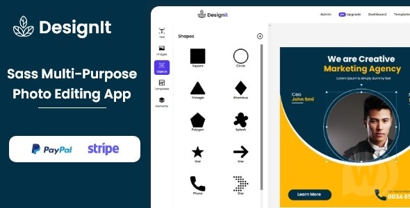 Designit v0.1.0 – Saas 照片编辑器插图