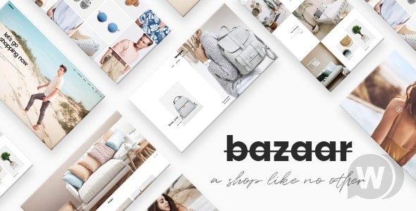 Bazaar v1.9 – WordPress 电子商务主题插图