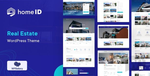 HomeID v1.8.7（已汉化） – WordPress房地产主题插图
