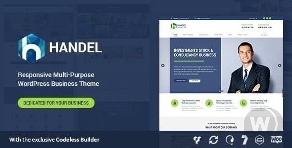 Handel v1.7.5 – WordPress咨询主题插图