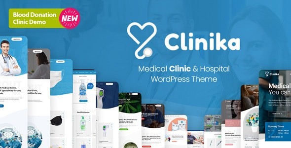 Clinika v2.0 – Medical Clinic WordPress 主题插图