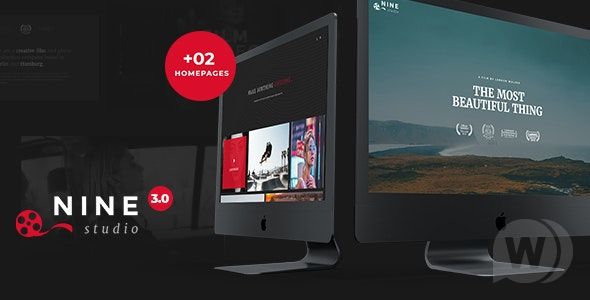 9Studio v3.3.10 – WordPress 电影工作室模板插图